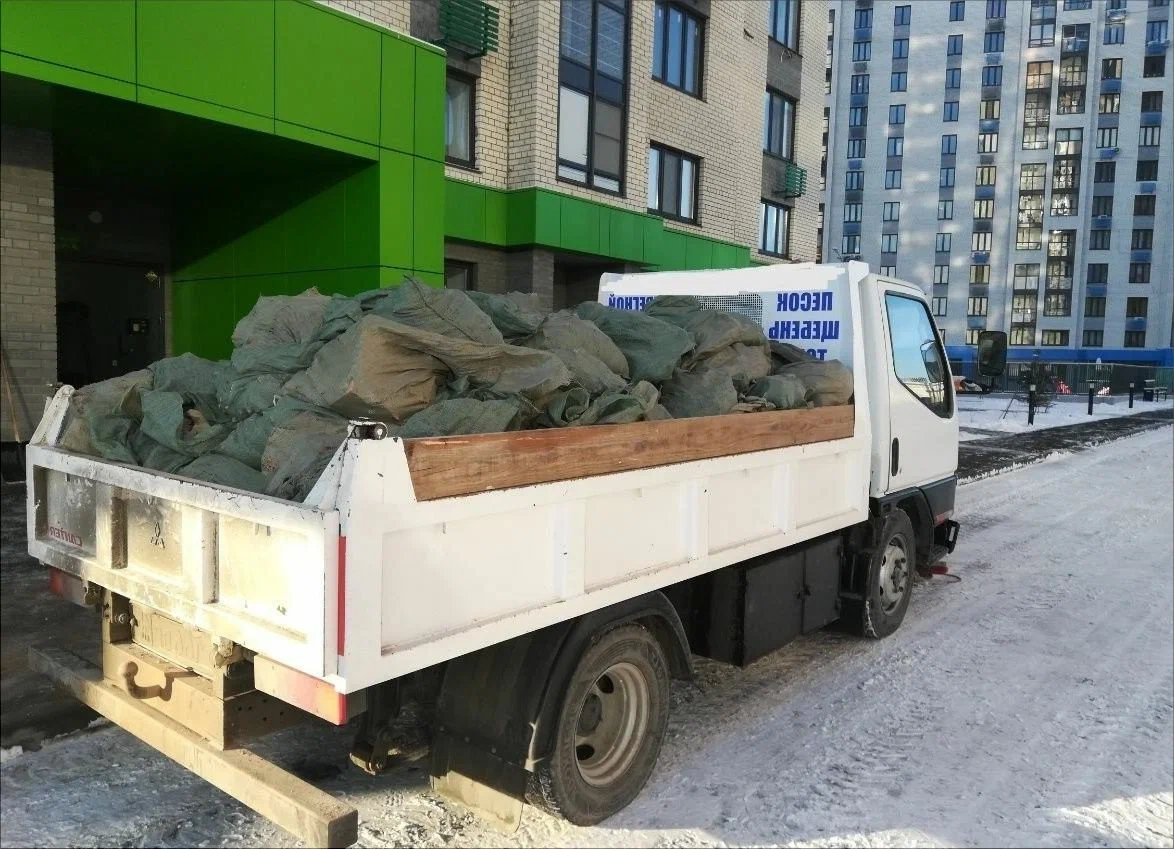 Вывоз мусора грузовым фургоном 3 тонны в Камне-на-Оби — цена от 1370 руб., ПроМусор