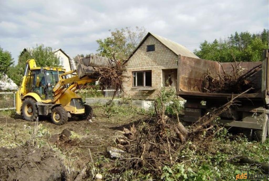 Уборка участков от мусора любой сложности в Камне-на-Оби в октябре
