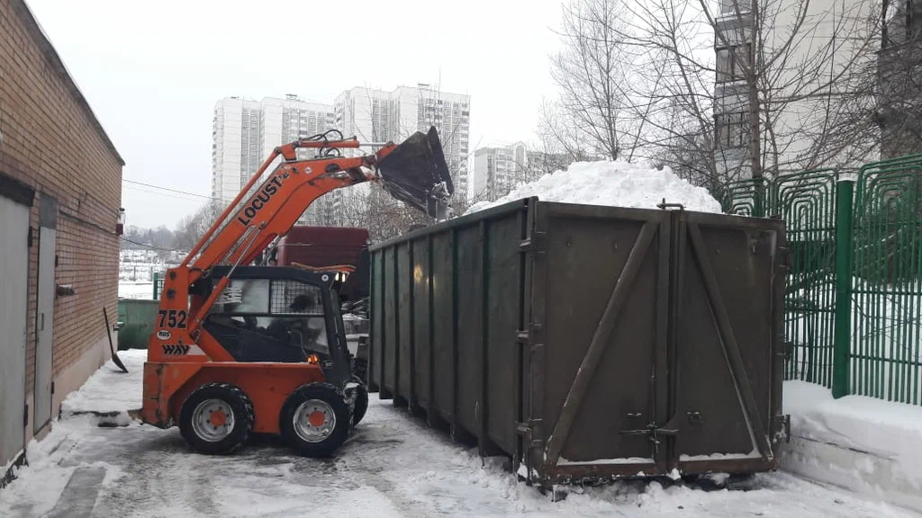 Вывоз снега контейнерами в Камне-на-Оби — цена от 3248 руб., заказать контейнер для снега в ПроМусор